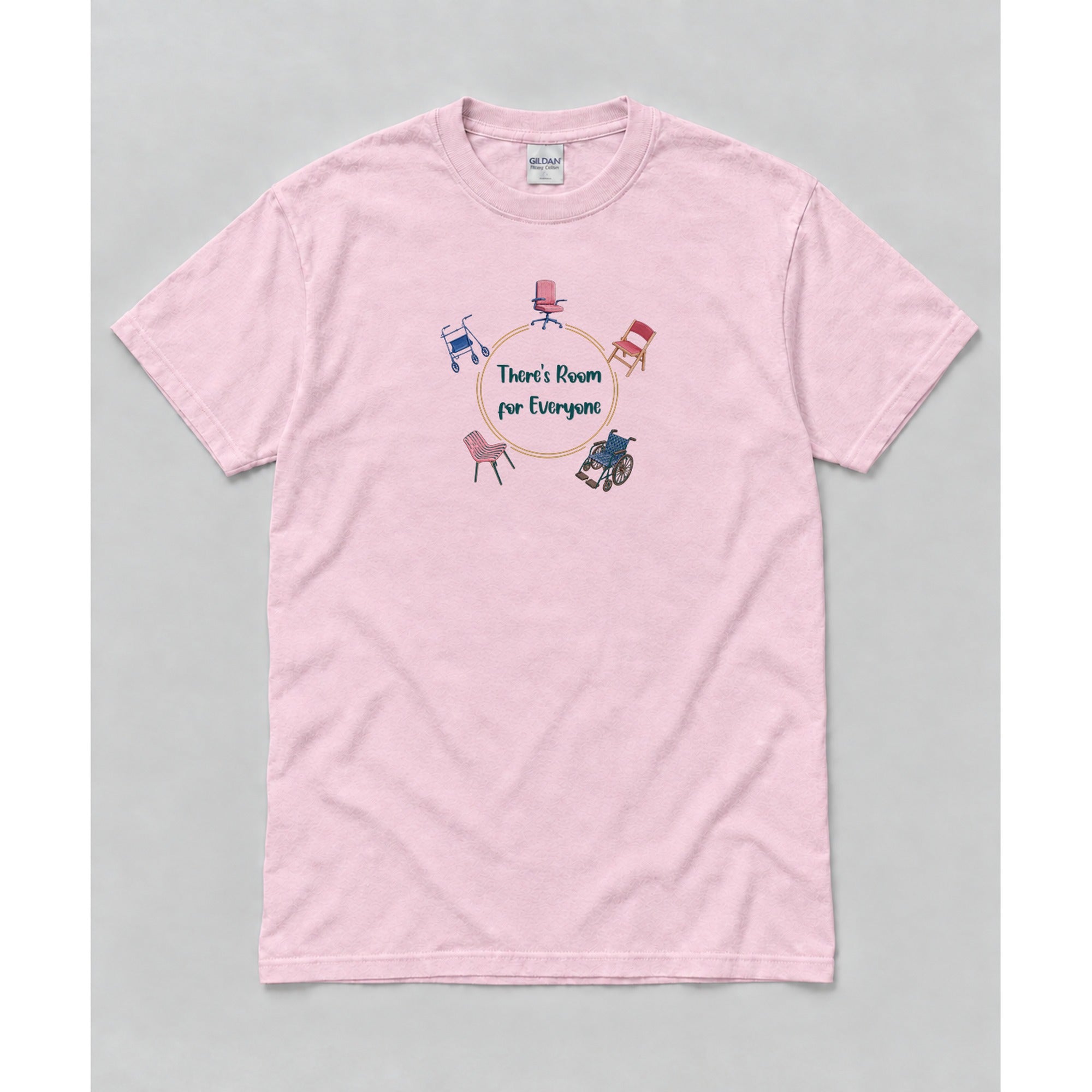 Short Sleeve Light Pink mockup