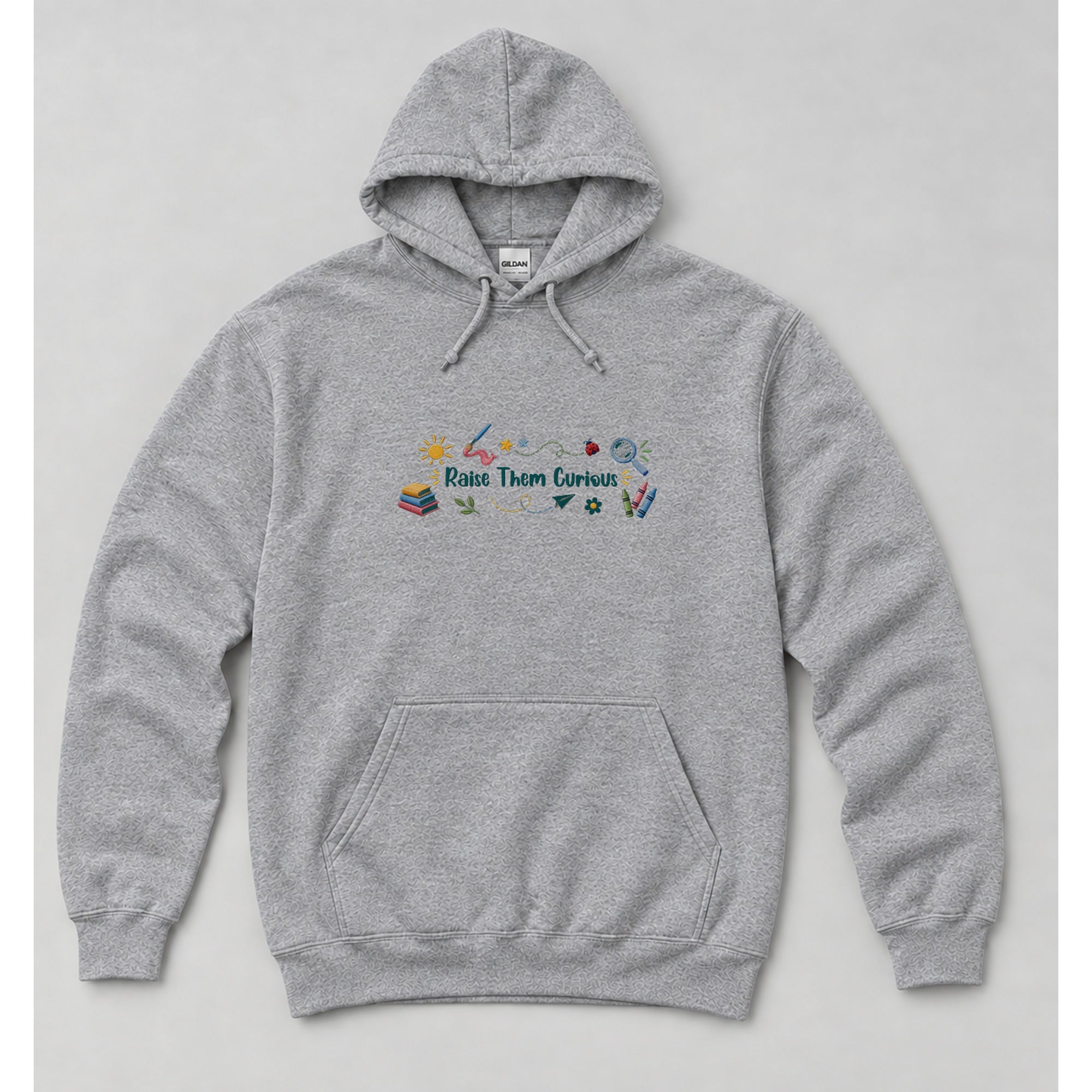 Hoodie Sport Grey mockup