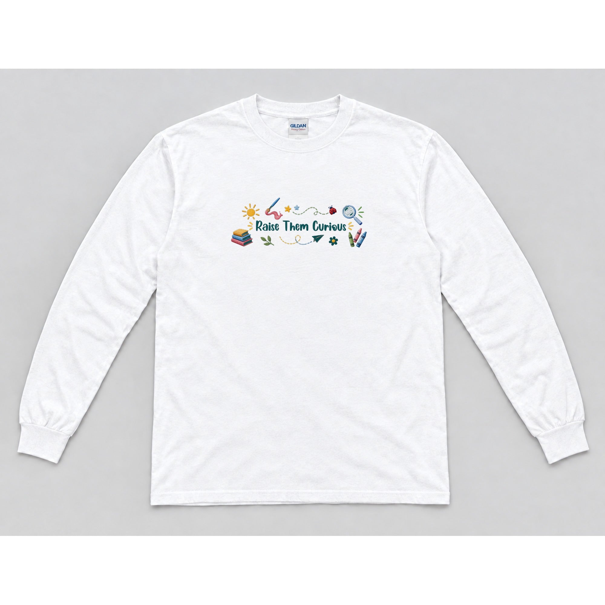 Long Sleeve White mockup
