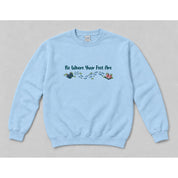 Crewneck Light Blue mockup