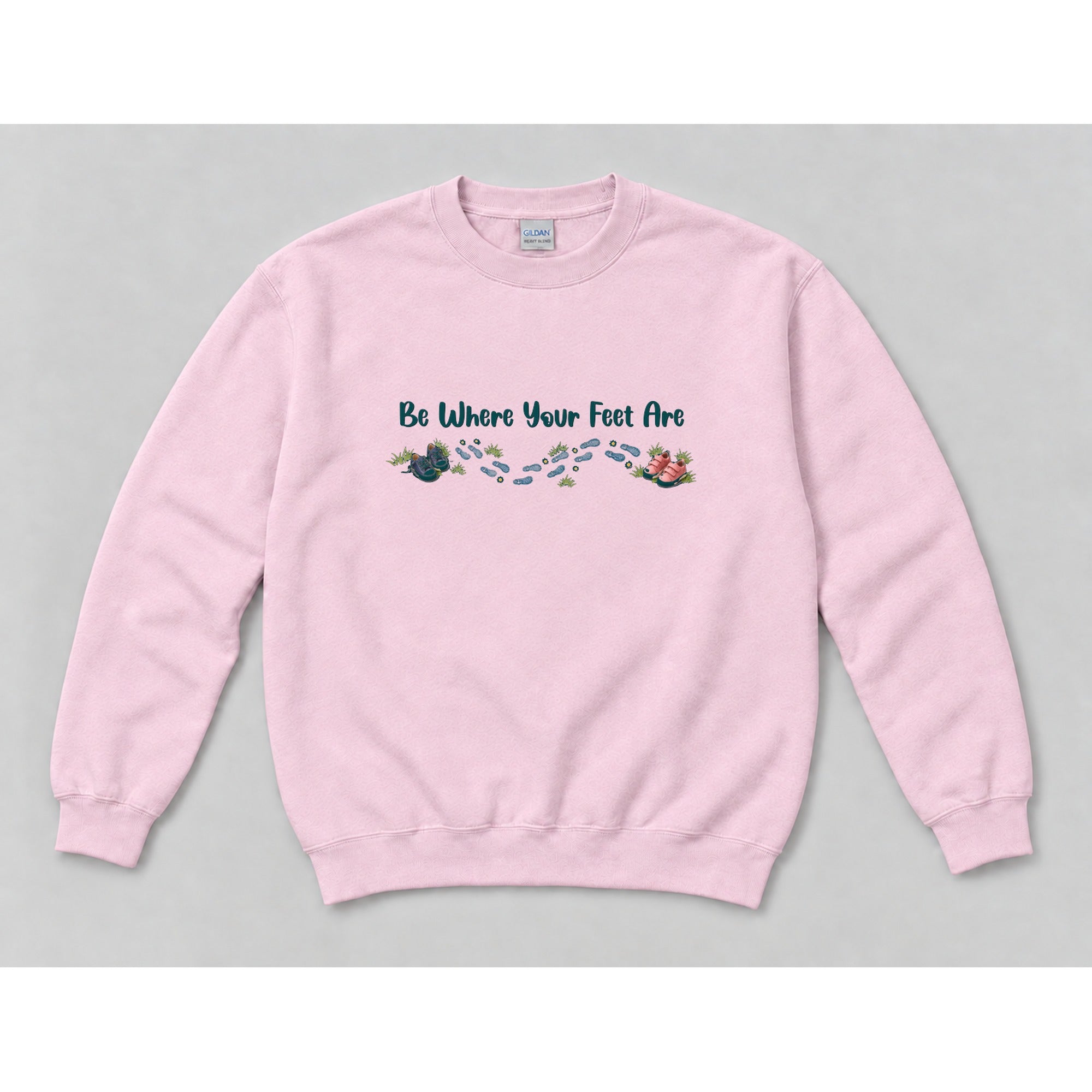 Crewneck Light Pink mockup