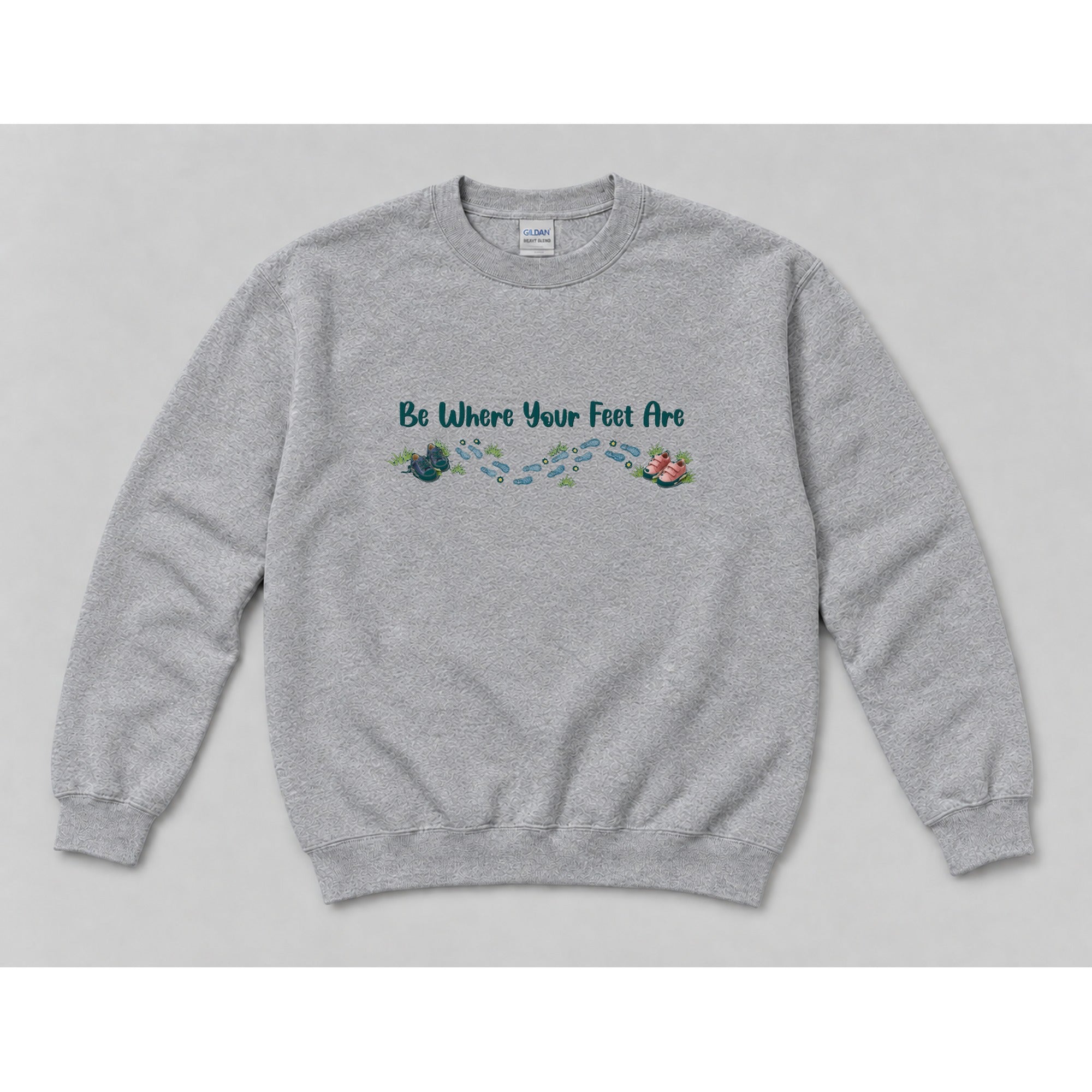 Crewneck Sport Grey mockup