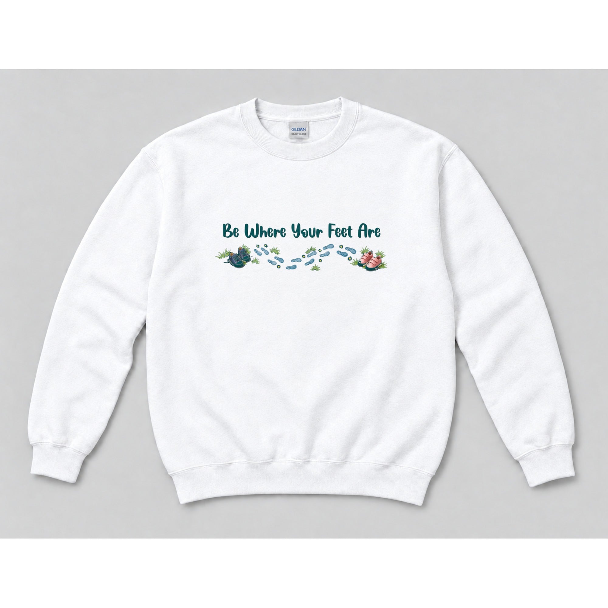 Crewneck White mockup