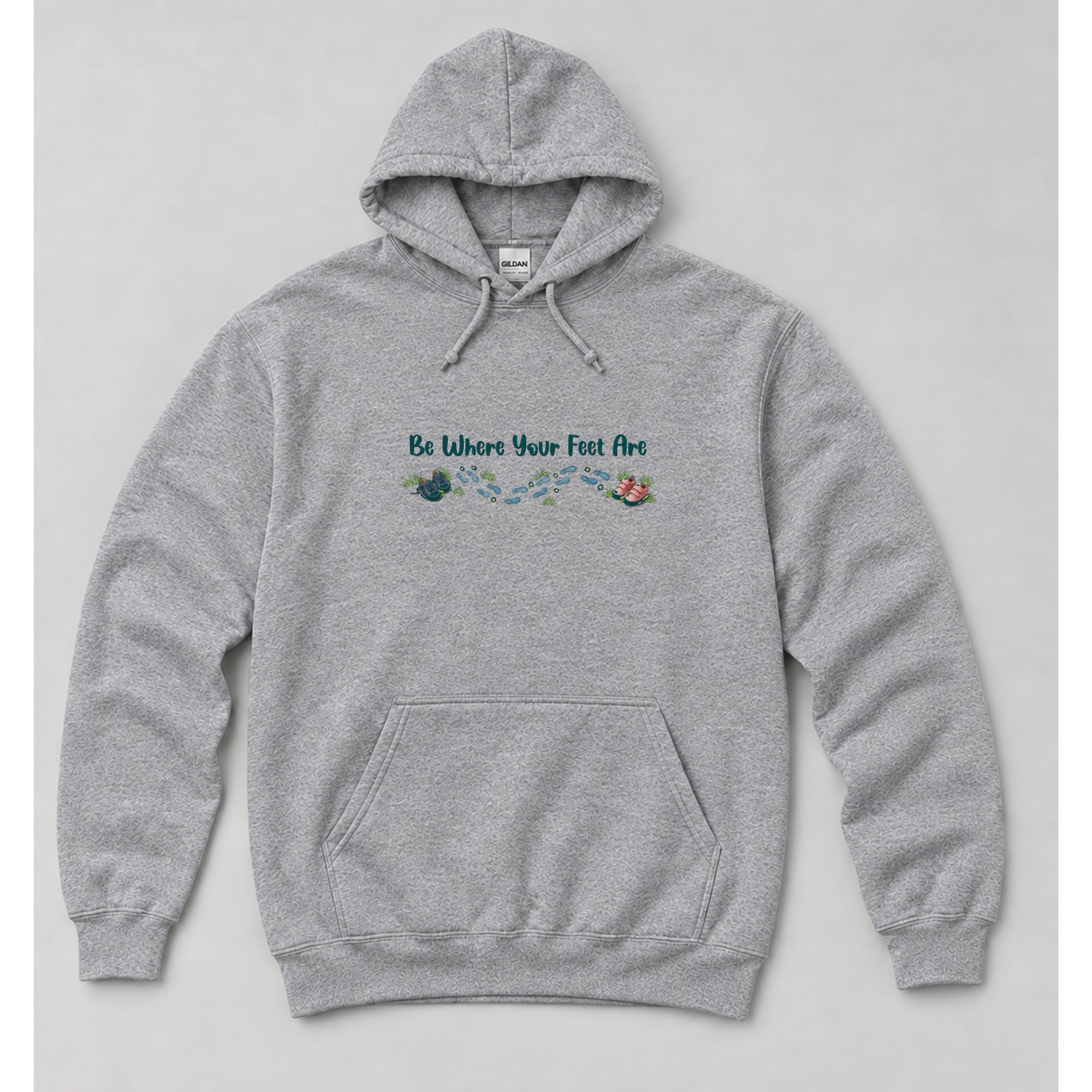 Hoodie Sport Grey mockup