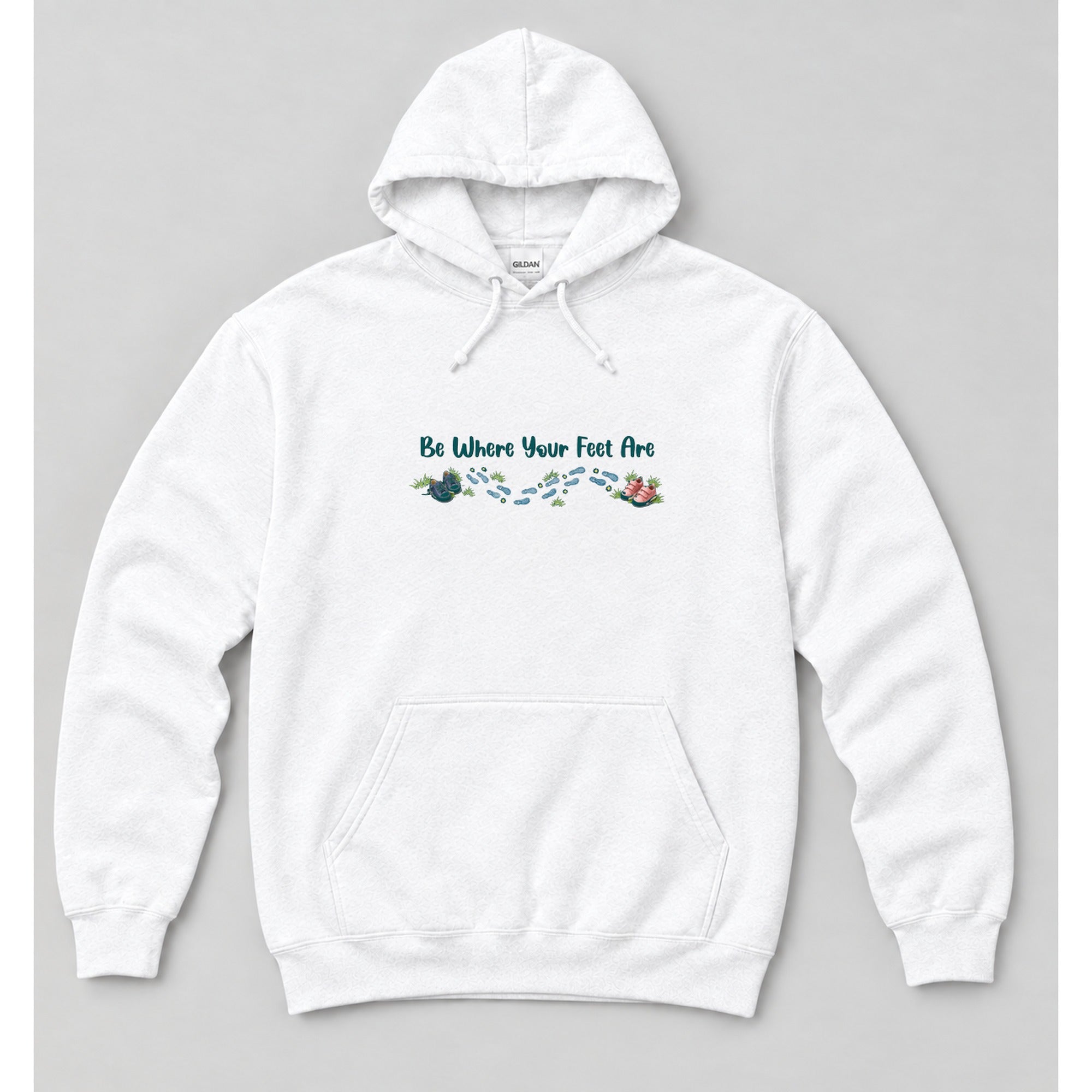 Hoodie White mockup