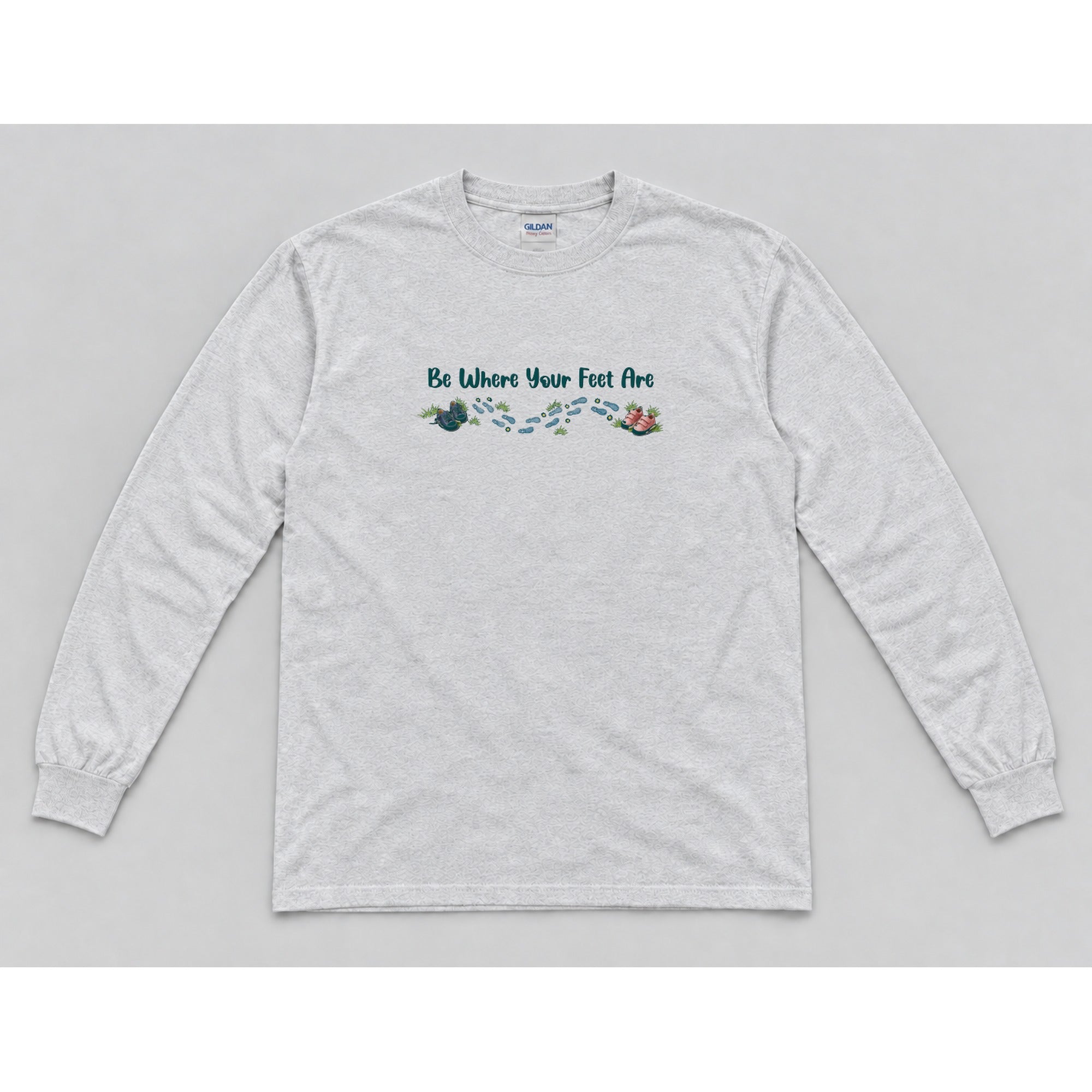 Long Sleeve Ash mockup
