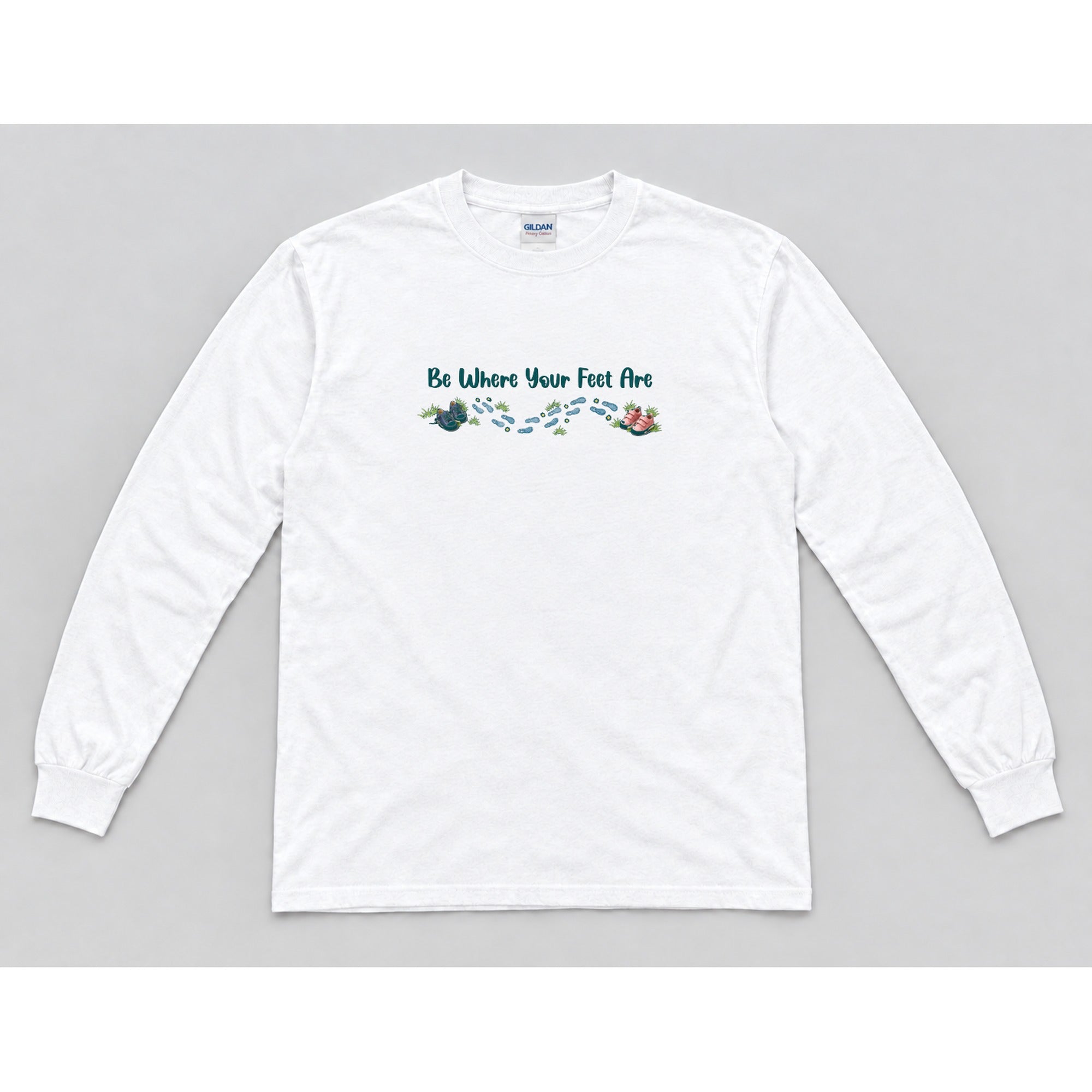 Long Sleeve White mockup
