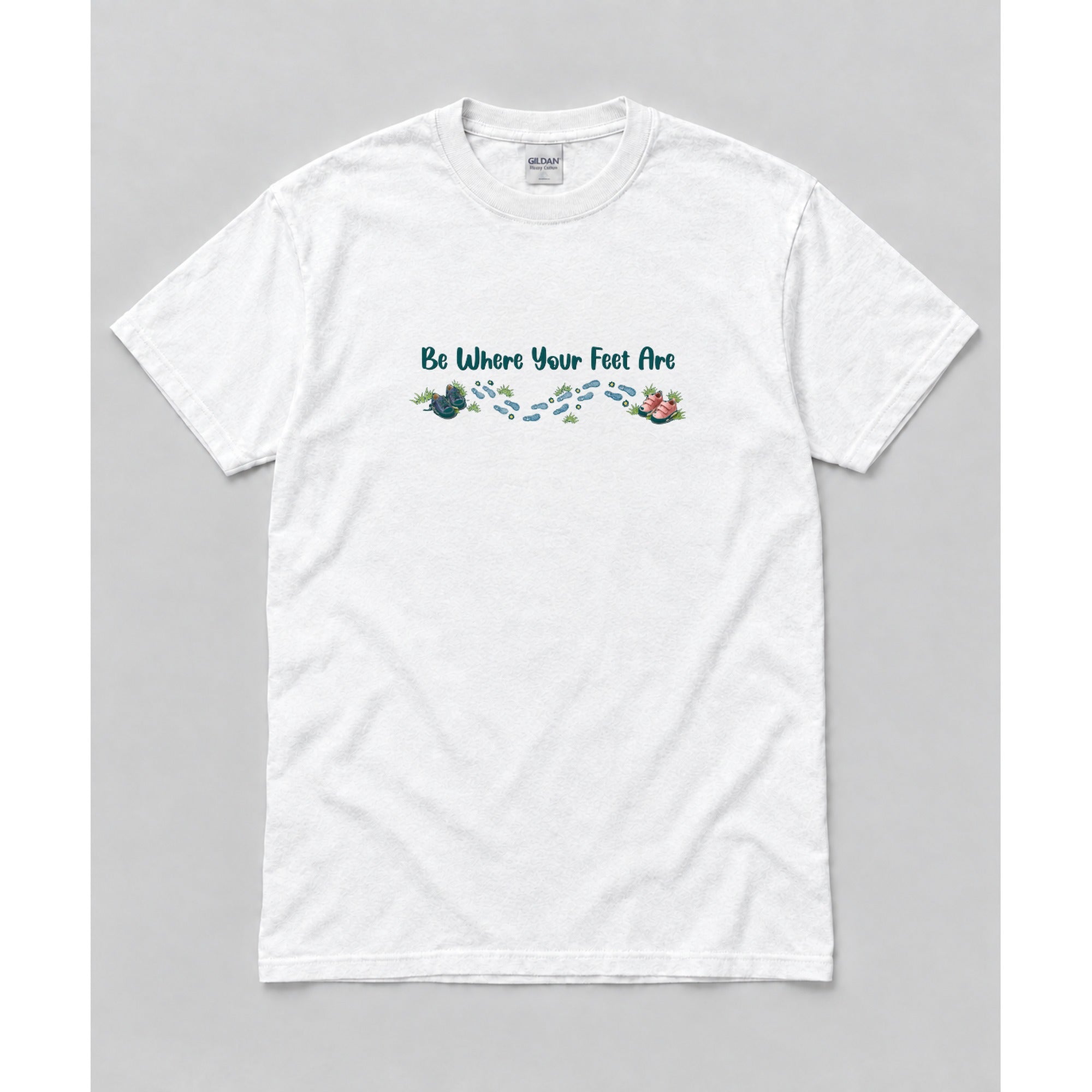 Short Sleeve White mockup