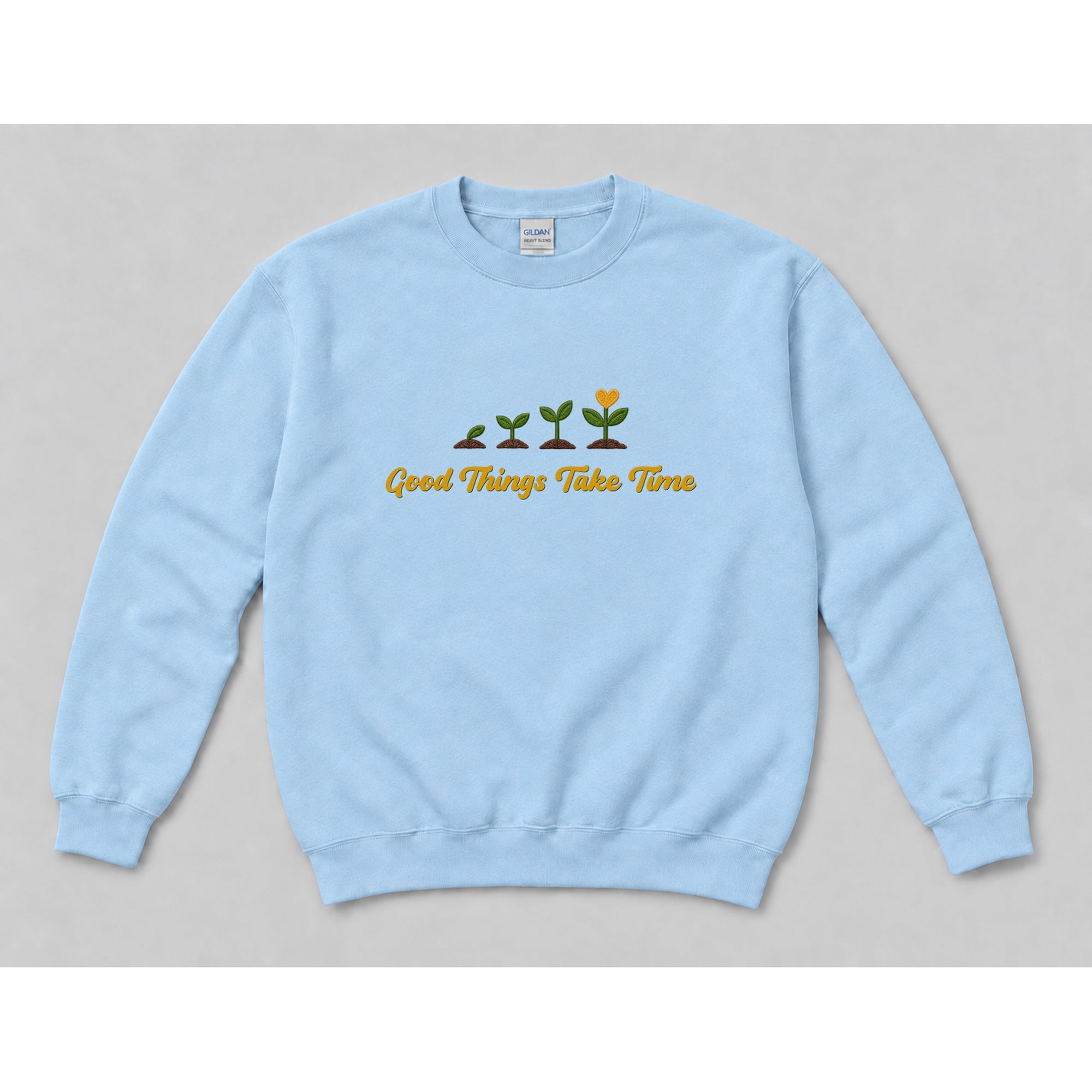 Crewneck Light Blue mockup