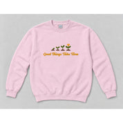 Crewneck Light Pink mockup