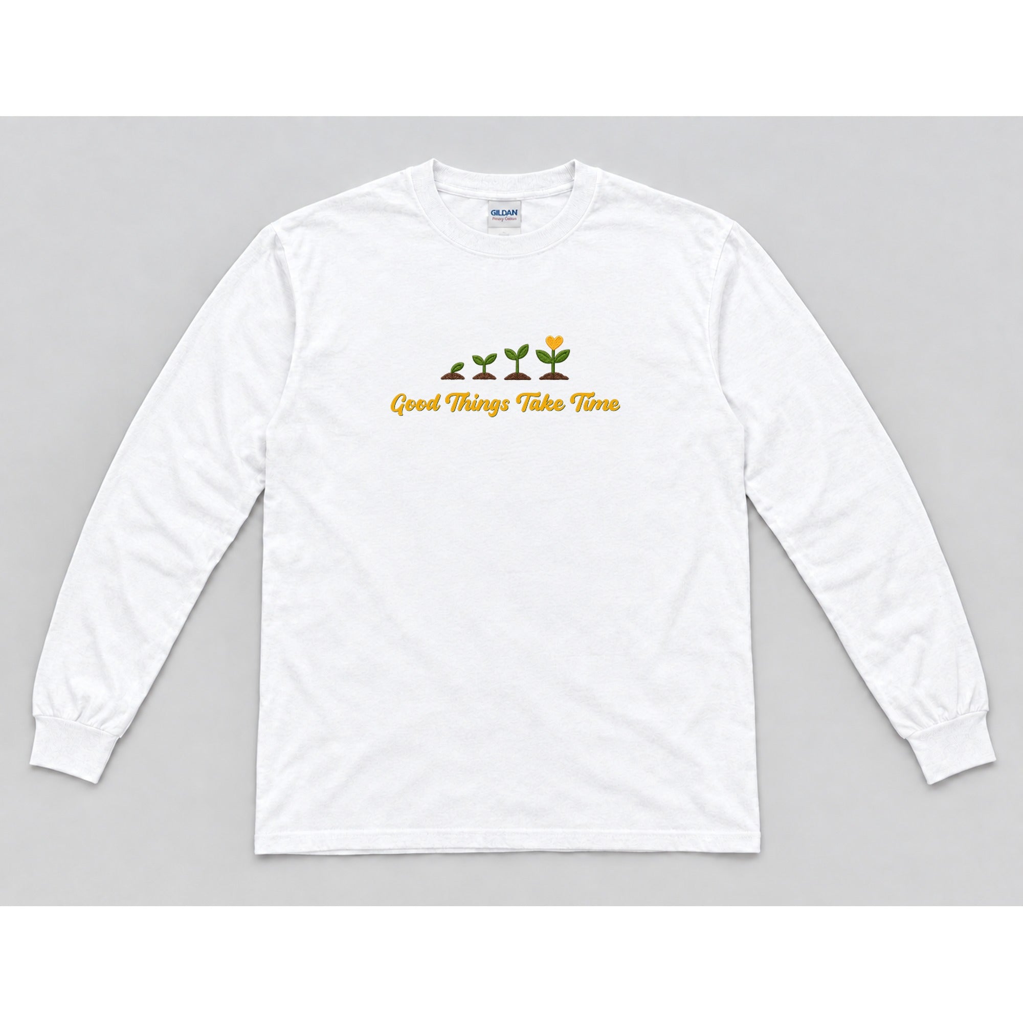 Long Sleeve White mockup