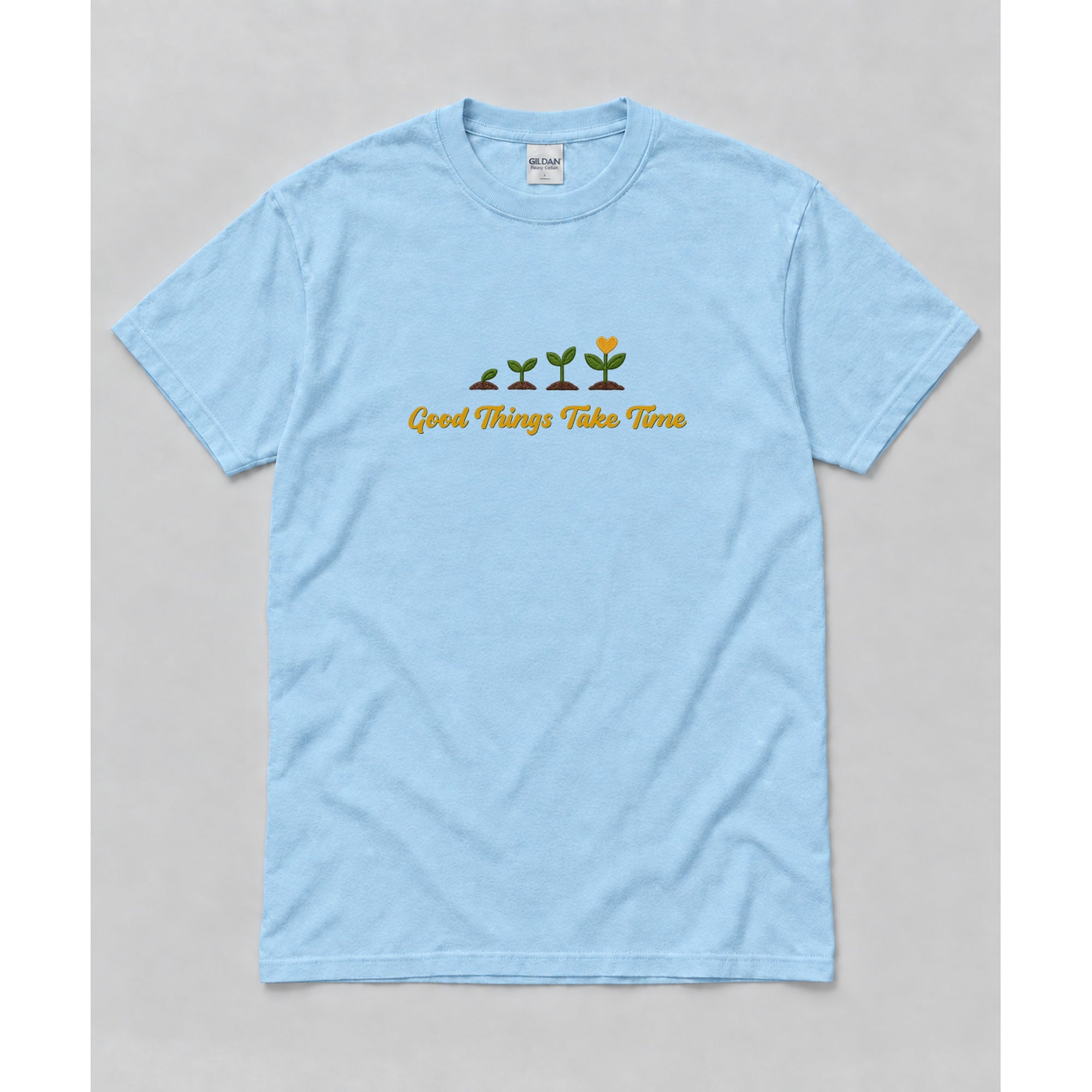 Short Sleeve Light Blue mockup