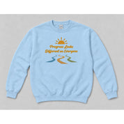 Crewneck Light Blue mockup