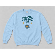 Crewneck Light Blue mockup
