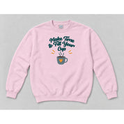 Crewneck Light Pink mockup