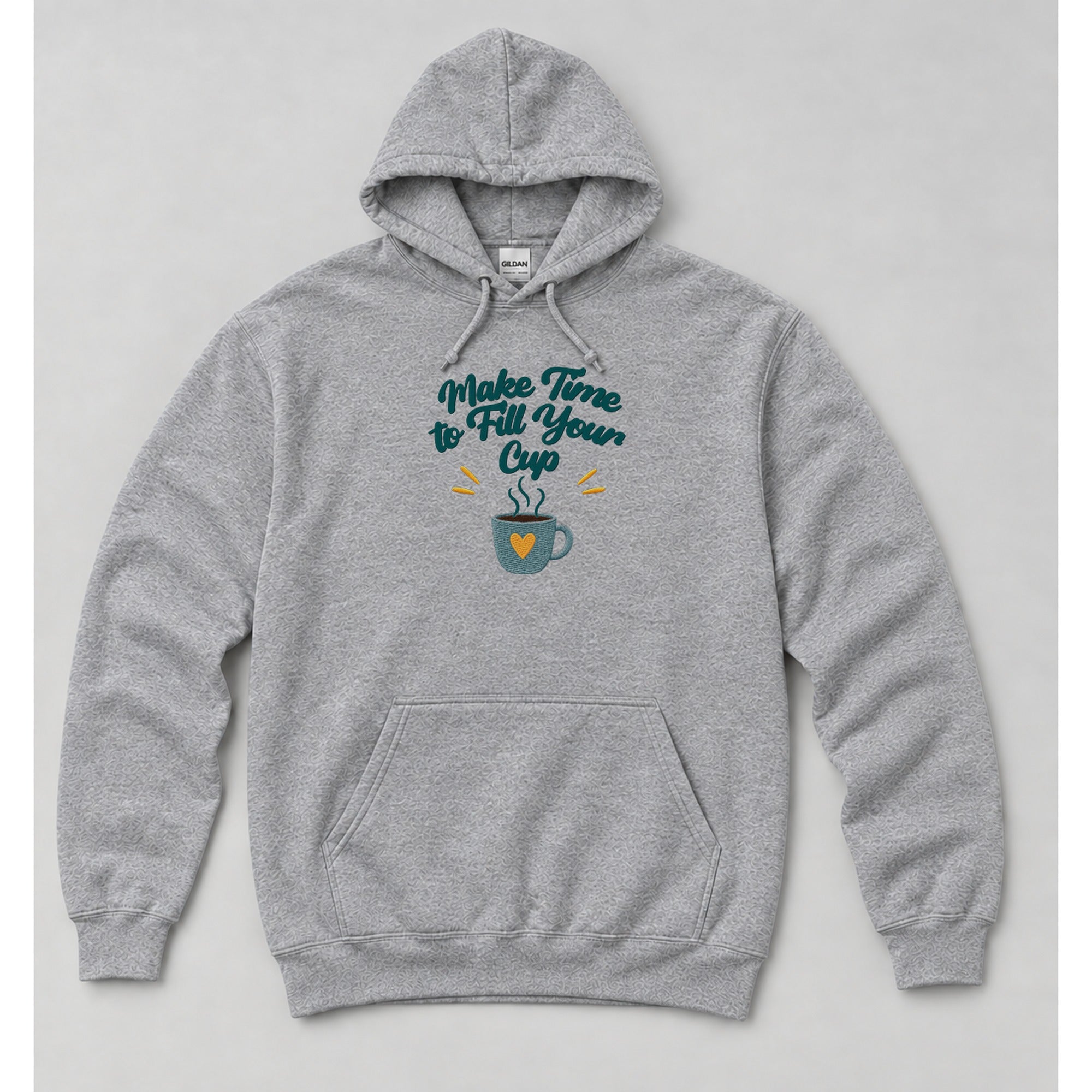 Hoodie Sport Grey mockup
