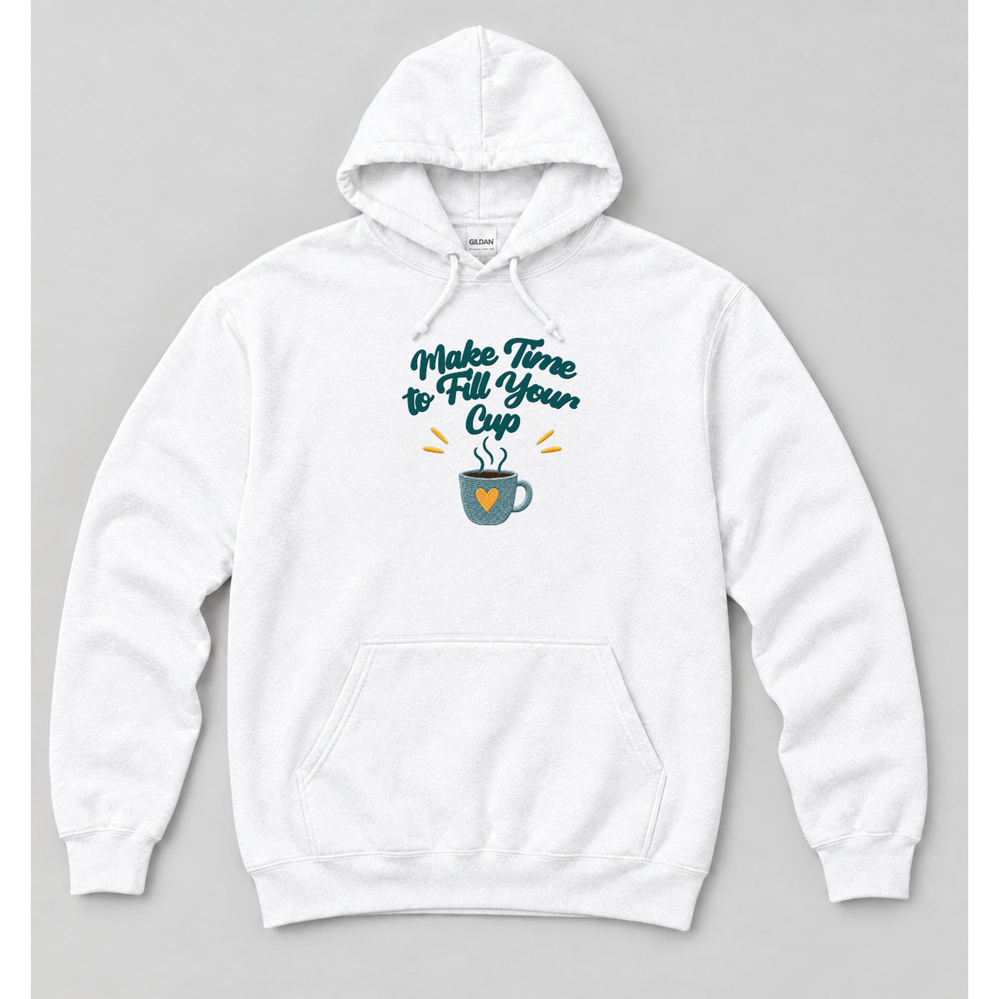 Hoodie White mockup