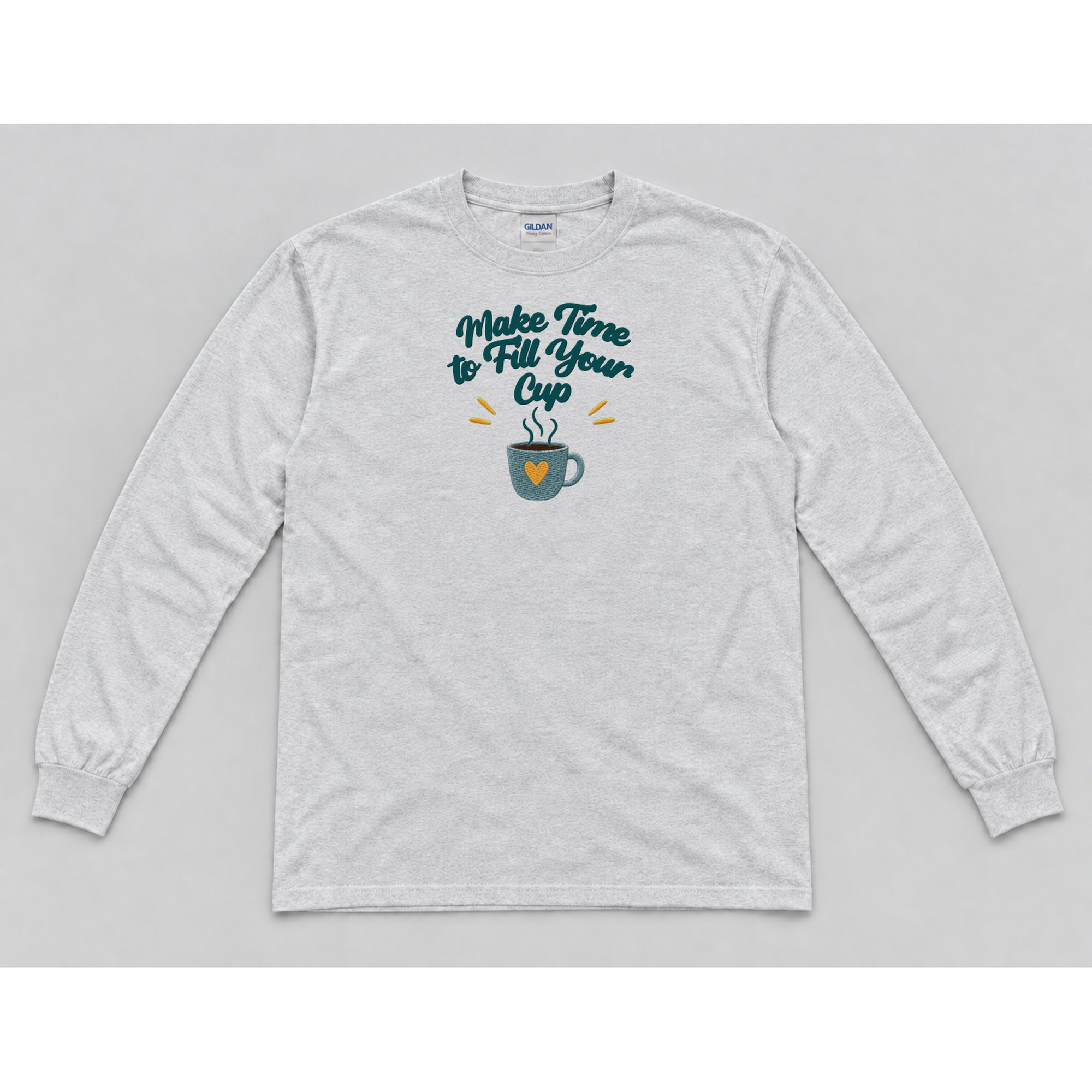 Long Sleeve Ash mockup