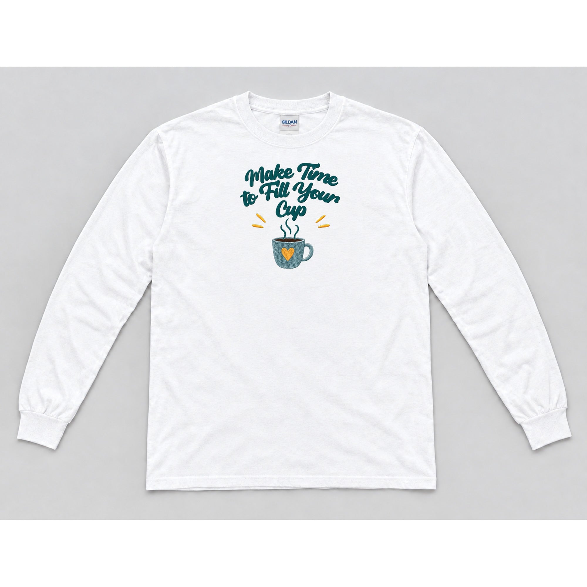 Long Sleeve White mockup