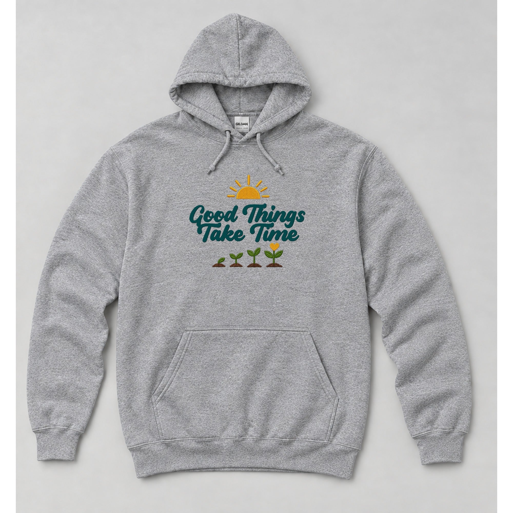Hoodie Sport Grey mockup