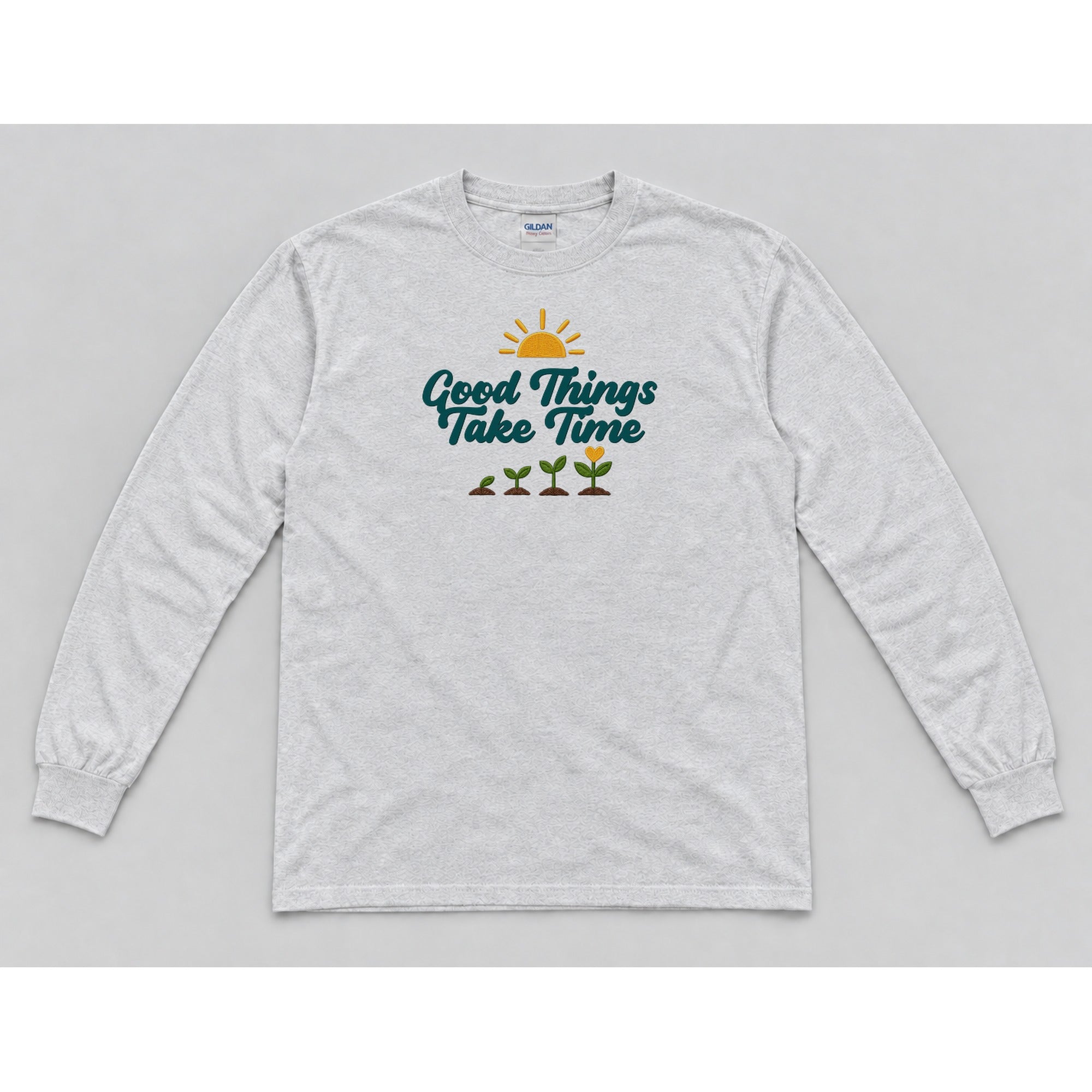 Long Sleeve Ash mockup