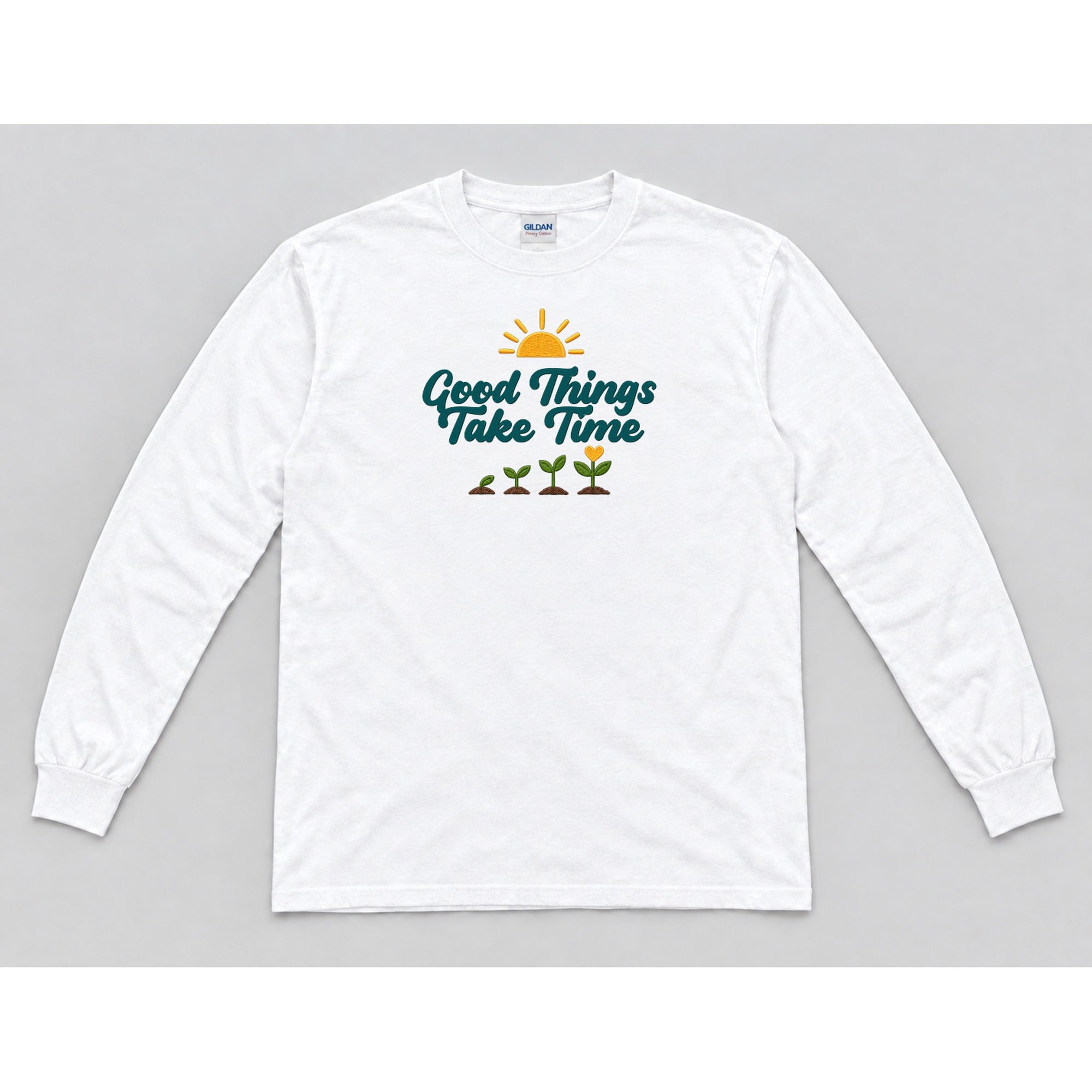 Long Sleeve White mockup