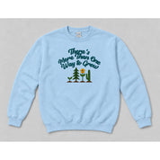Crewneck Light Blue mockup