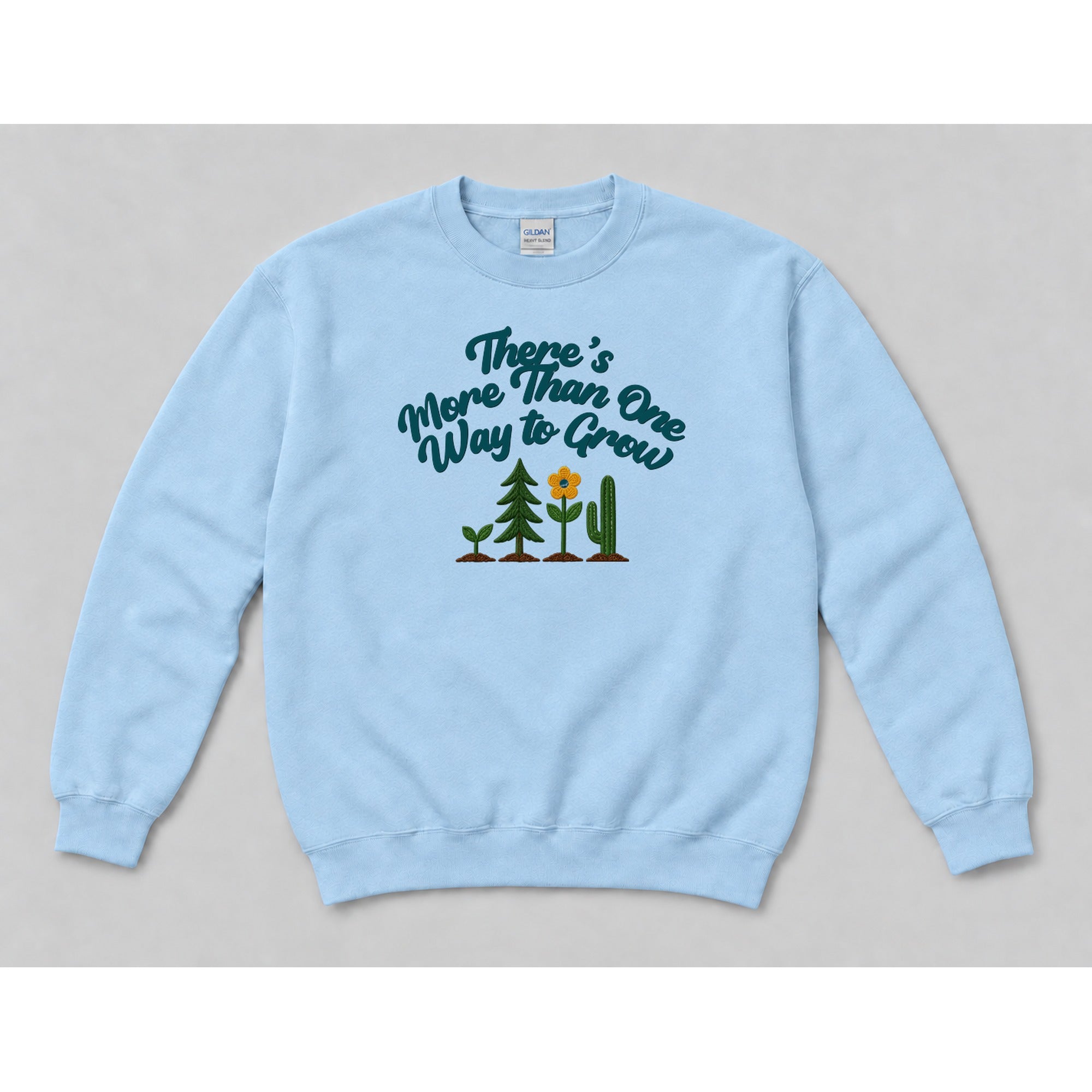 Crewneck Light Blue mockup