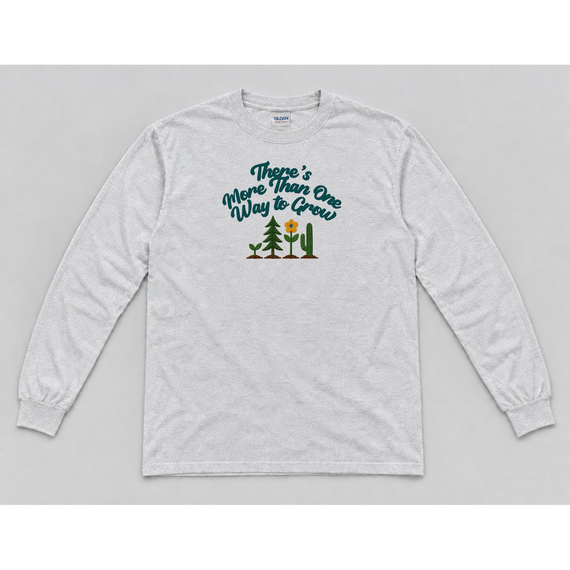 Long Sleeve Ash mockup