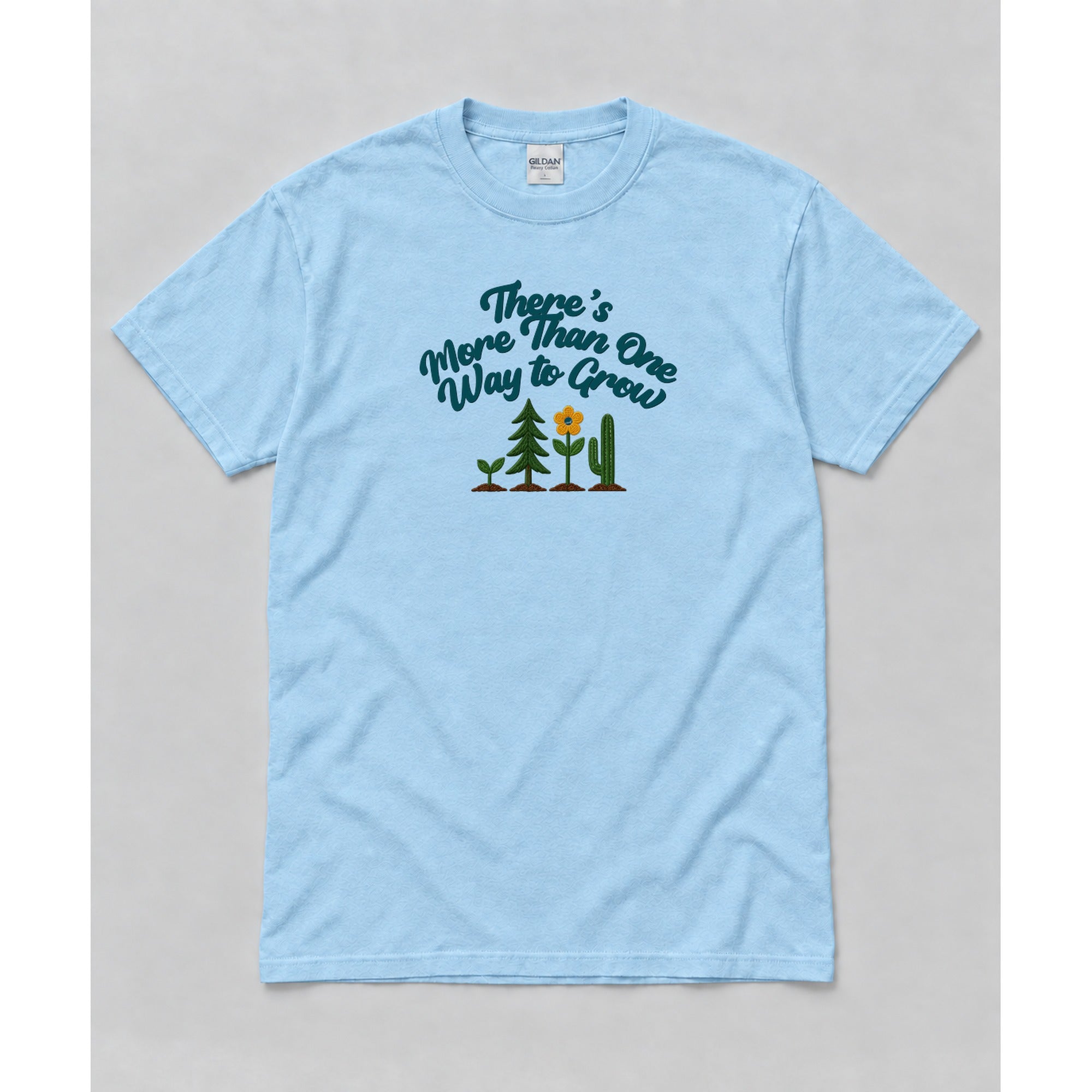 Short Sleeve Light Blue mockup