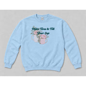 Crewneck Light Blue mockup