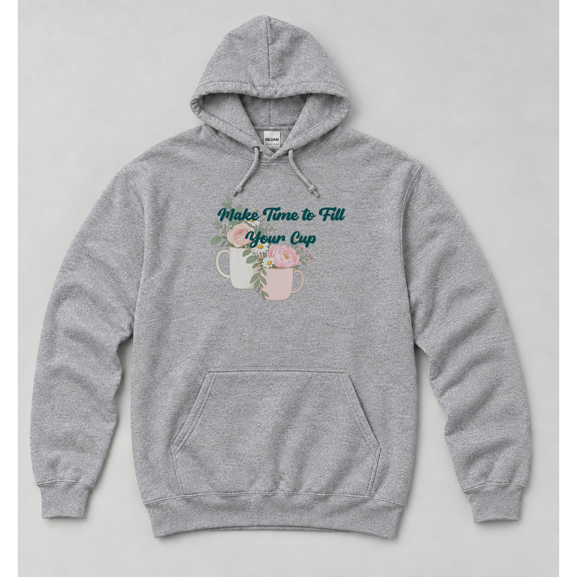 Hoodie Sport Grey mockup