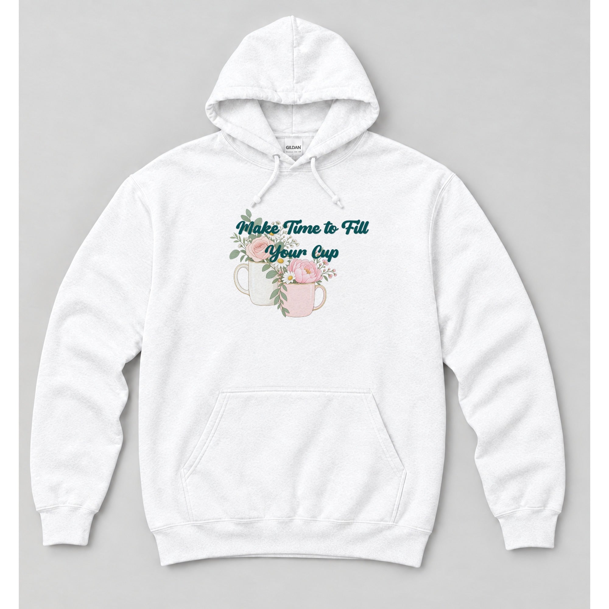 Hoodie White mockup