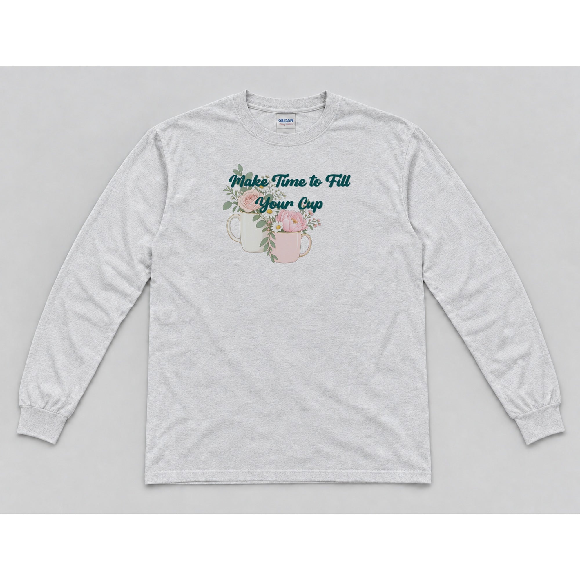 Long Sleeve Ash mockup