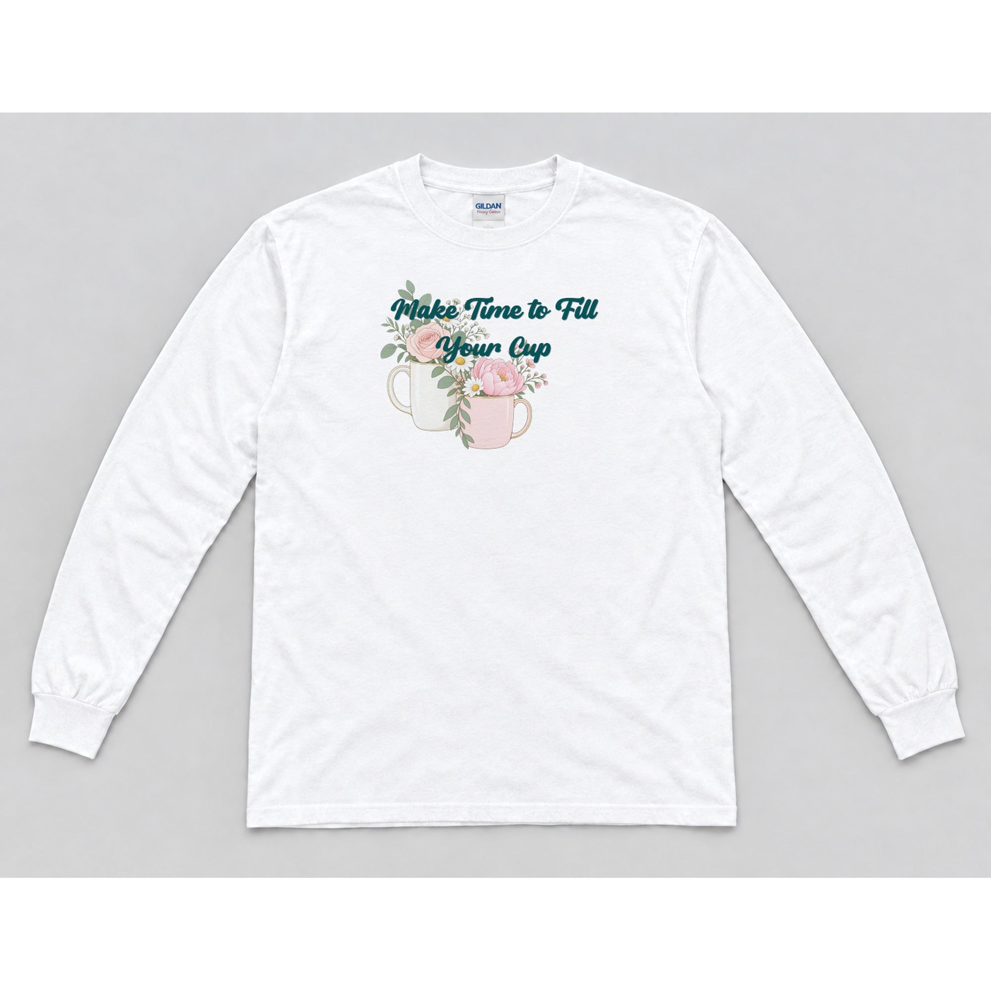 Long Sleeve White mockup