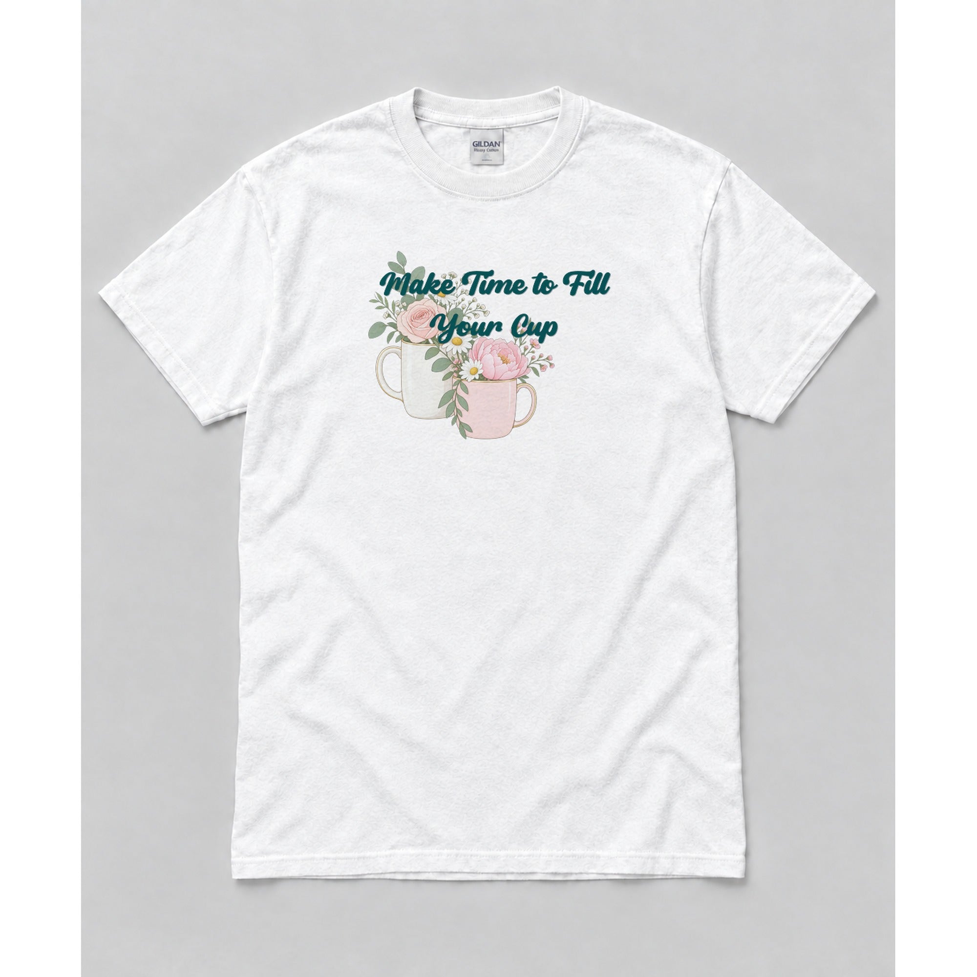 Short Sleeve White mockup