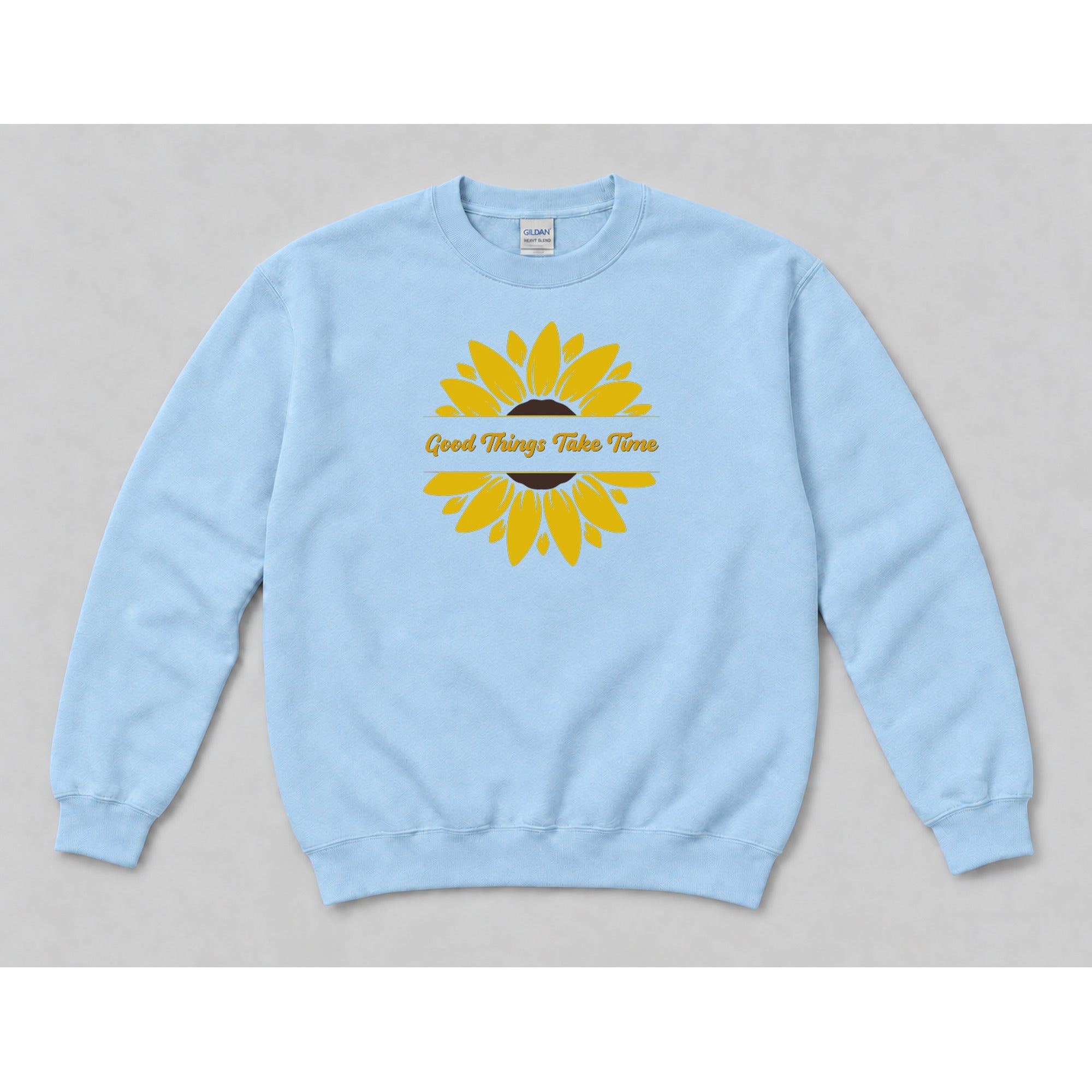 Crewneck Light Blue mockup