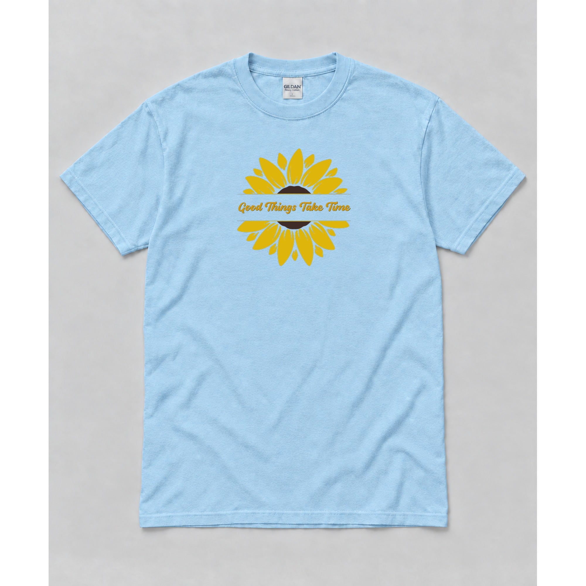 Short Sleeve Light Blue mockup