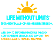 Print File 11x8.5 Back - UCP Huntsville | Life Without Limits Mission (Sun) (DTF Vinyl)