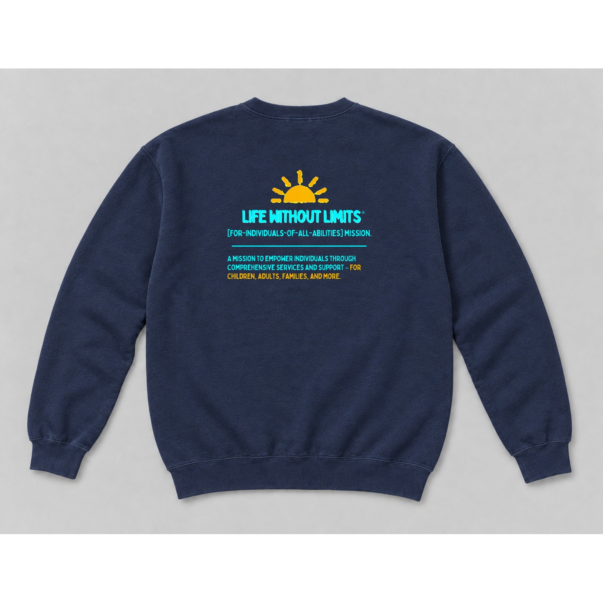 Crewneck Back mockup