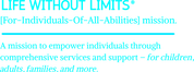 Print File Front Pocket 3.5in - UCP Huntsville | Life Without Limits Mission (DTF Vinyl)