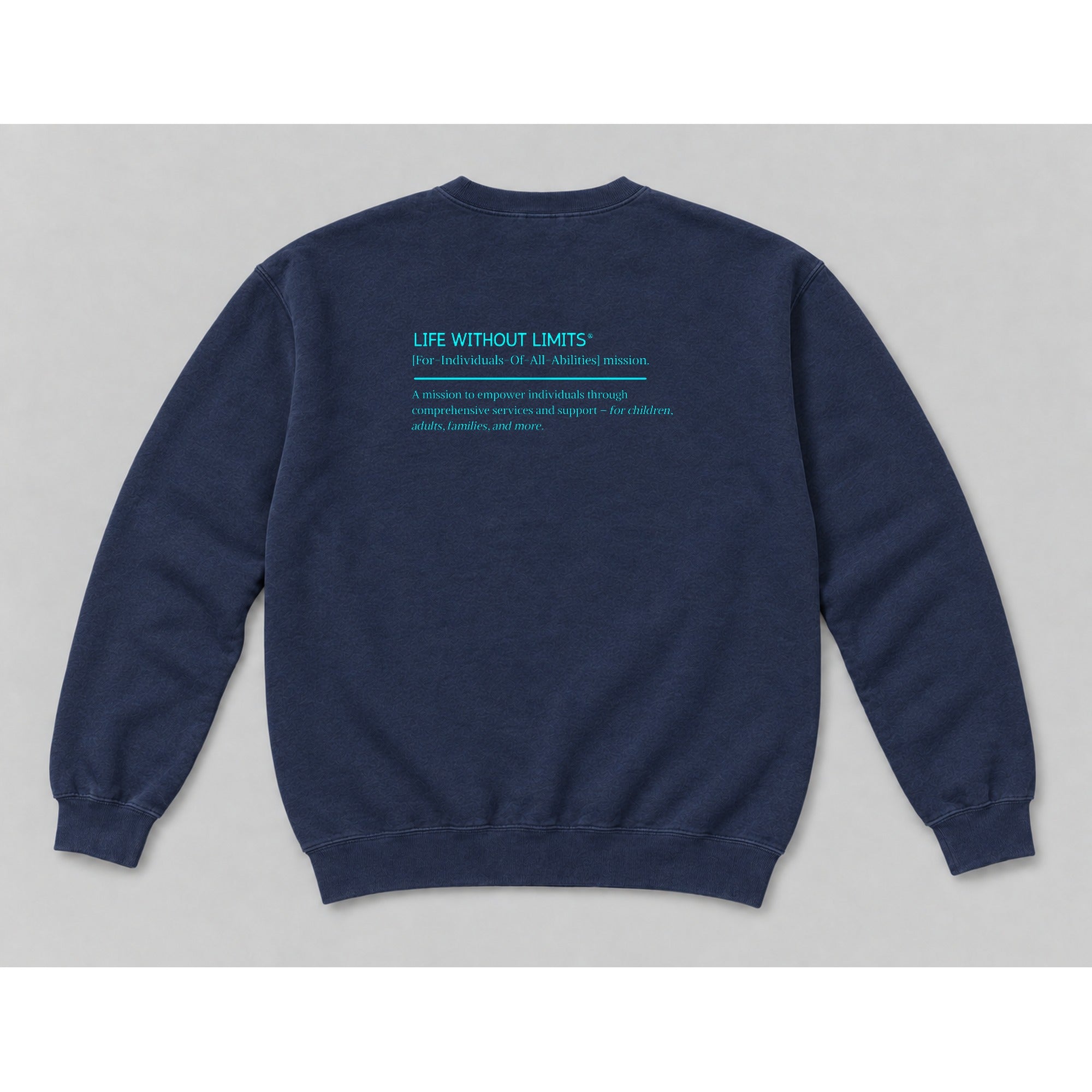 Crewneck Back mockup