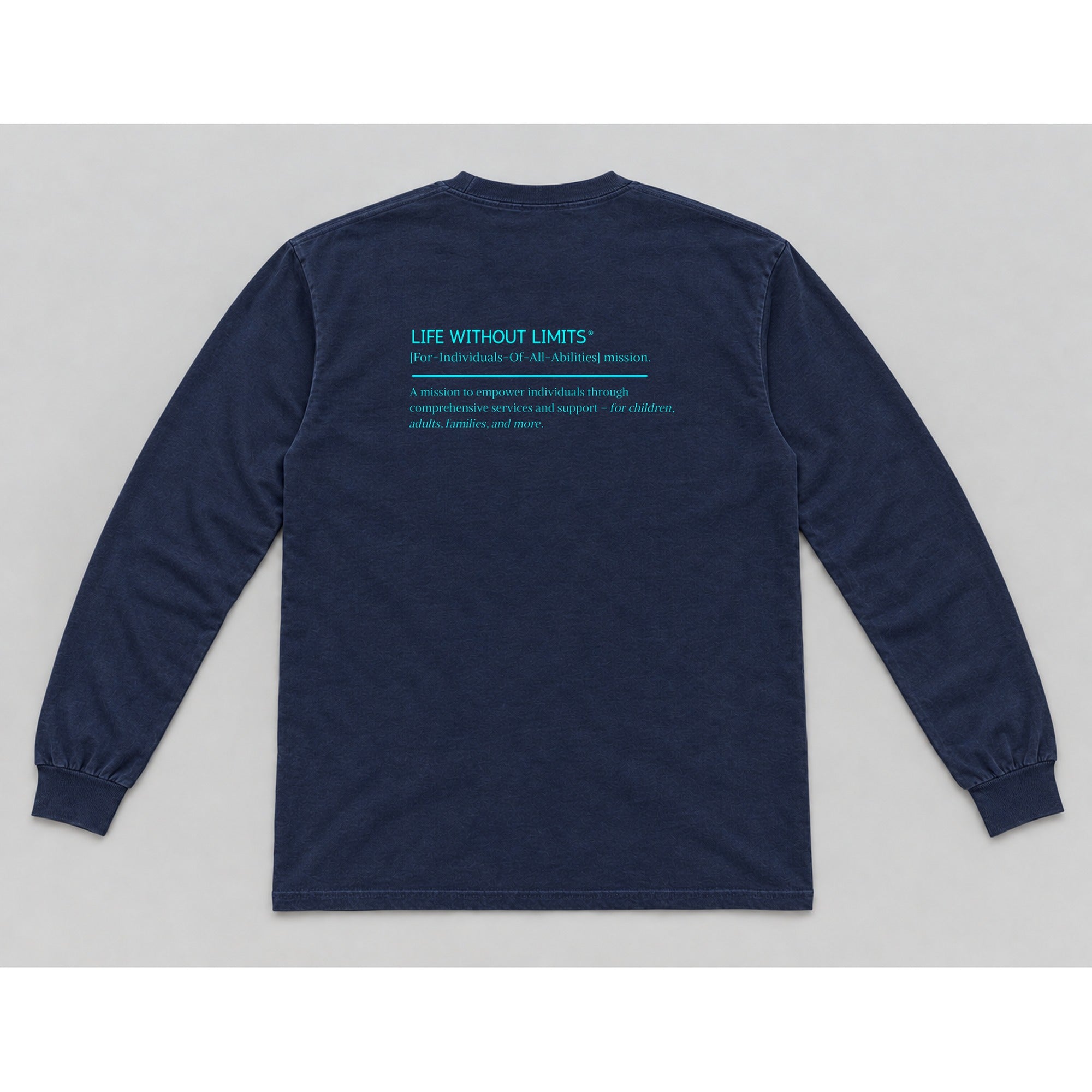Long Sleeve Back mockup