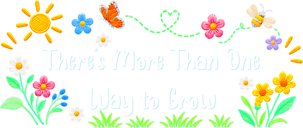 Print File Front Pocket 3.5in - UCP Huntsville | There's More Than One Way to Grow (Flowers) (DTF Vinyl)