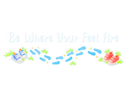 Print File 11x8.5 Back - UCP Huntsville | Be Where Your Feet Are (DTF Vinyl)