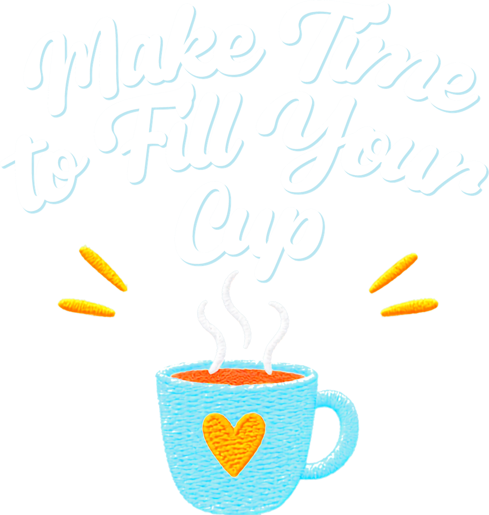 Print File Front Pocket 3.5in - UCP Huntsville | Make Time to Fill Your Cup (DTF Vinyl)