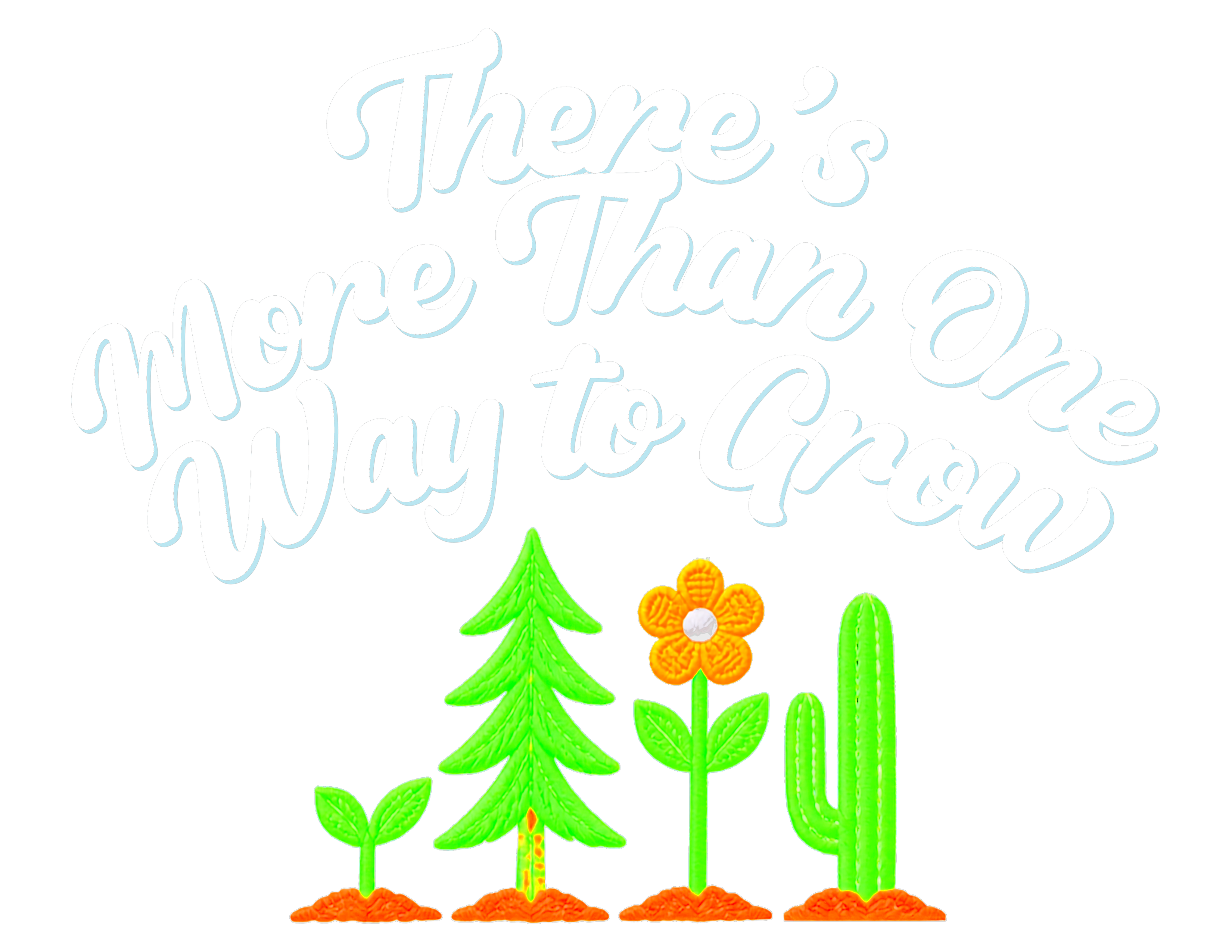 Print File 11x8.5 Back - UCP Huntsville | There's More Than One Way to Grow (Cactus) (DTF Vinyl)