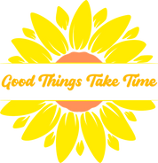 Print File Front Pocket 3.5in - UCP Huntsville | Good Things Take Time (Sunflower) (DTF Vinyl)