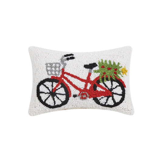 Holiday Bike Hook Pillow