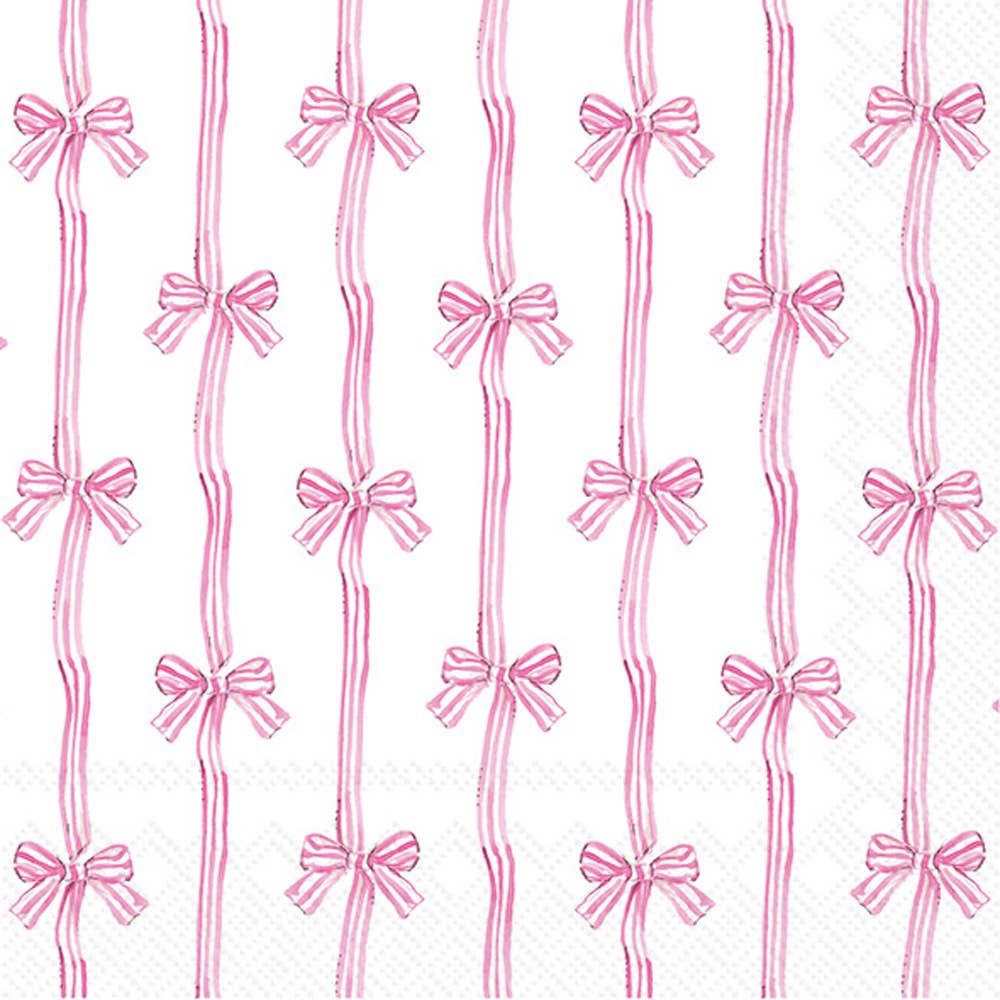 Paper Lunch Napkin Pack of 20 Baby Toile Pink